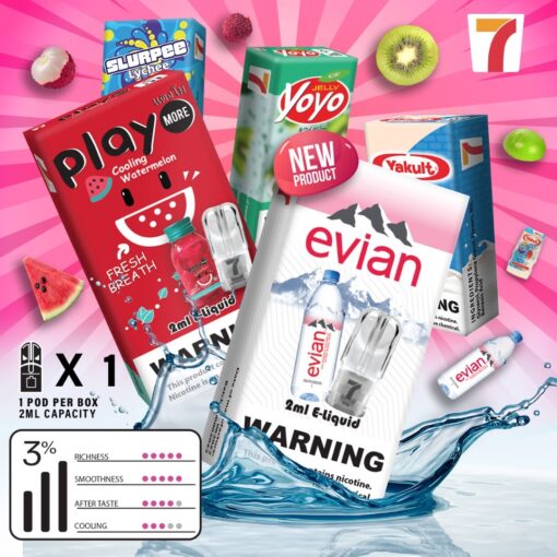 7-11 Pod-Evian น้ำแร่