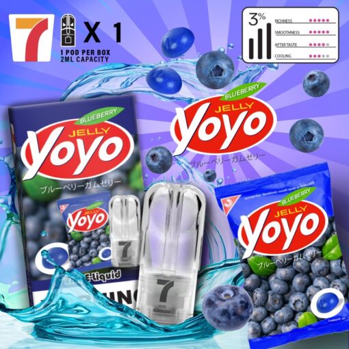 7-11 Pod-YoYo Blueberry บลูเบอร์รี่