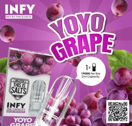 Infy Pod YOYO Grape โยโย่องุ่น