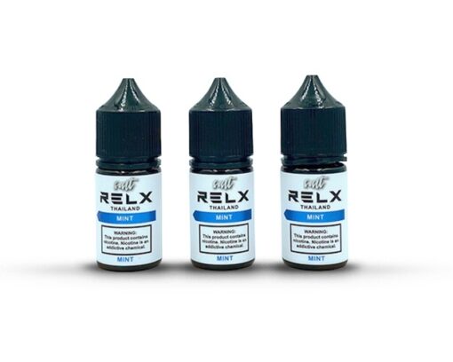 น้ำยาบุหรี่ไฟฟ้า-Relx มิ้นท์