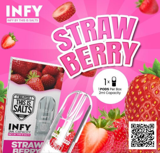 Infy Pod Straw Berry สตรอเบอร์รี่