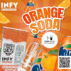 Infy Pod Orange Soda ส้มโซดา
