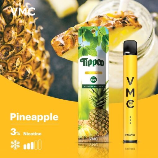 VMC พอตใช้แล้วทิ้ง 600 คำ กลิ่นสับปะรด (Pineapple)