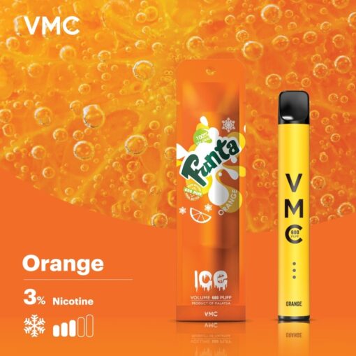 VMC พอตใช้แล้วทิ้ง 600 คำ กลิ่นส้ม (Orange)