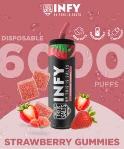 INFY 6000 Strawberry gummies