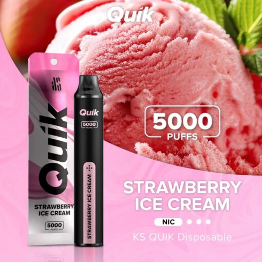 KS Quik5000 Strawberry ice cream