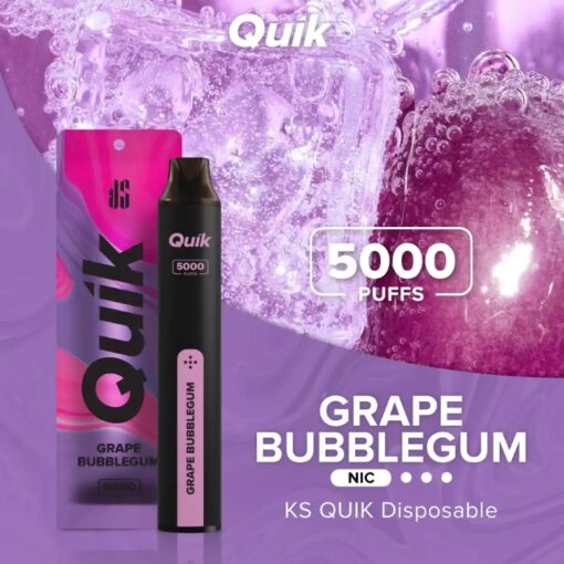 KS Quik5000 Grape bubbleegum
